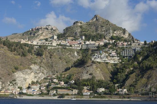 Taormina vue du Bateau