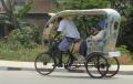 Un vélotaxi cubain
